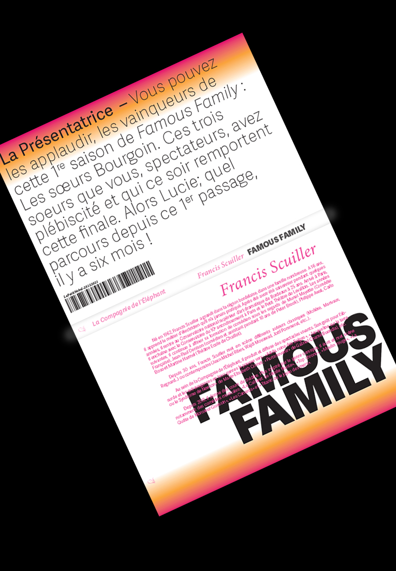 Francis Scuiller - Edition Famous Family